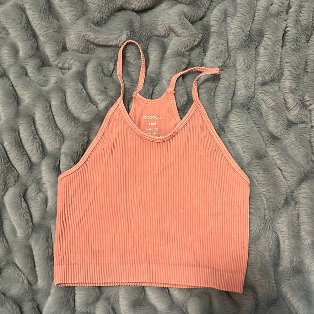 Pink tank top